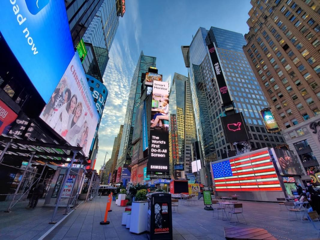the new york city times square 1